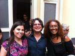 with Maria Carolina and Vanja Ferreira